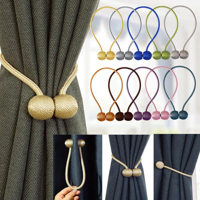 Magnetic Curtain Buckle Holder – High Quality Decorative Tieback for Polyester Curtains