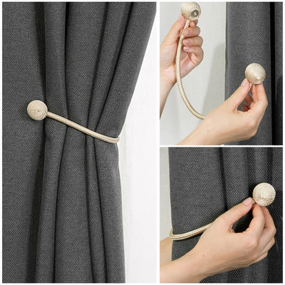 Magnetic Curtain Buckle Holder – High Quality Decorative Tieback for Polyester Curtains