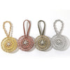 Elegant Diamond-Inspired Design Magnetic Decorative Curtain Clips