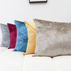 Decorative  Luxury Ice Velvet Soft Pillow Case