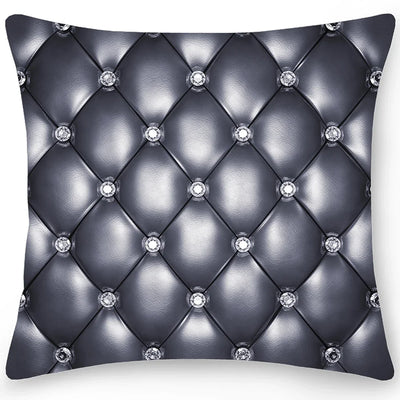 Double Sided Crystal Printed Geometric Pillowcase