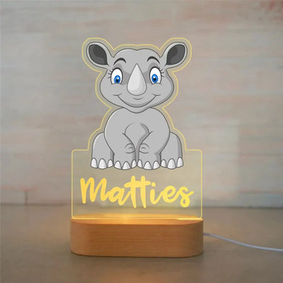 Children Animal LED USB Night Light