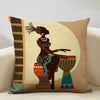 Fashion African Ladies Decorative Pillow Case