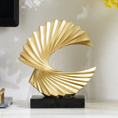 Abstract Sculpture Resin Modern Decor