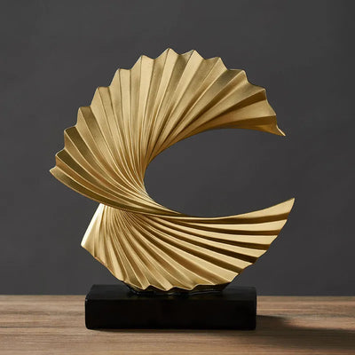 Abstract Sculpture Resin Modern Decor