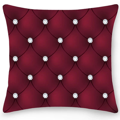 Double Sided Crystal Printed Geometric Pillowcase