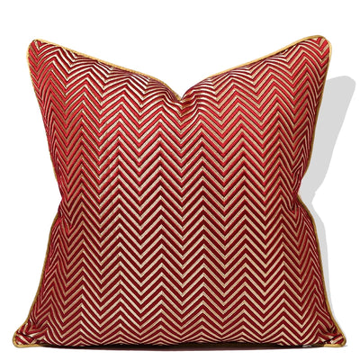 Stripe Jacquard Pillow Covers
