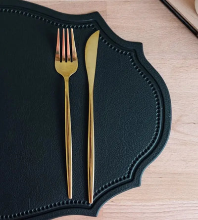 Faux Leather  Placemat