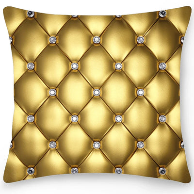 Double Sided Crystal Printed Geometric Pillowcase