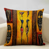 African National Style Oil Painting Cushion Cover