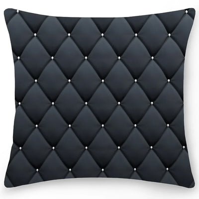 Double Sided Crystal Printed Geometric Pillowcase