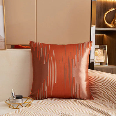 Bronzing Geometric Sofa Throw Decorative Pillow cover