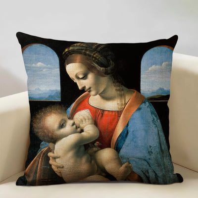 Art World Famous Painting Pillow Cover