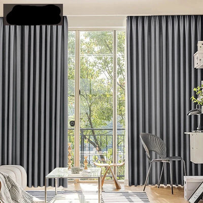 Solid Blackout Curtain