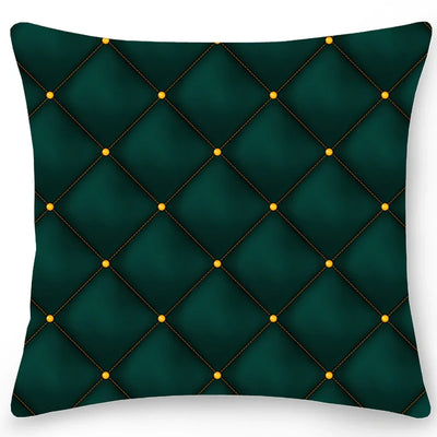 Double Sided Crystal Printed Geometric Pillowcase