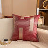 Bronzing Geometric Sofa Throw Decorative Pillow cover