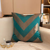 Bronzing Geometric Sofa Throw Decorative Pillow cover