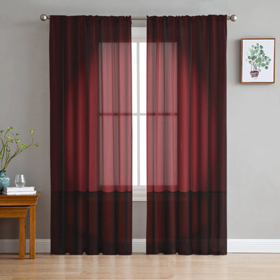 Modern Tulle Sheer Curtains