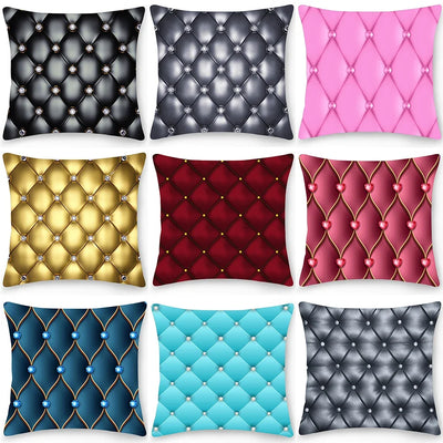 Double Sided Crystal Printed Geometric Pillowcase