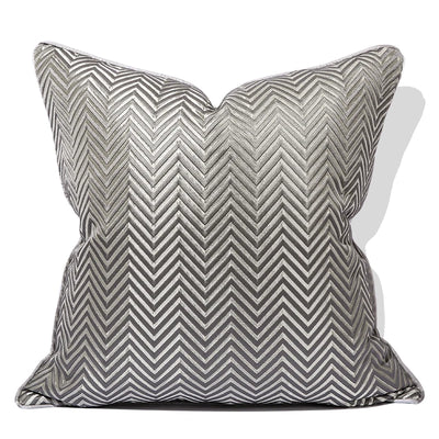 Stripe Jacquard Pillow Covers