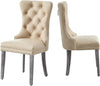 Velvet Tufted Dining Chairs Set of 6