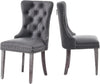 Velvet Tufted Dining Chairs Set of 6