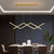 Luxury Chandelier Golden Black