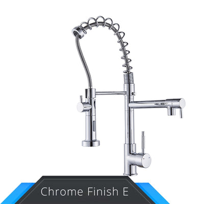 Spring Faucet Crane Tap With Dual Spout