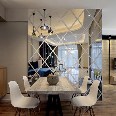 3D Mirror Wall Triangle