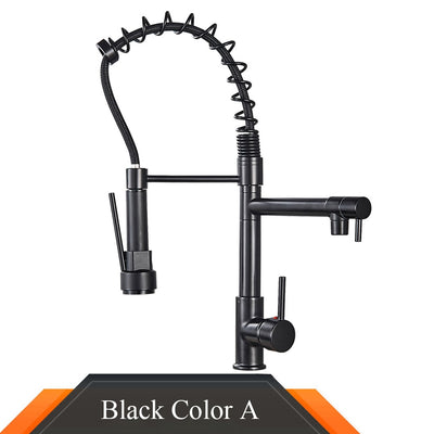 Spring Faucet Crane Tap With Dual Spout