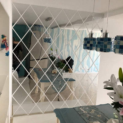 3D Mirror Wall Triangle