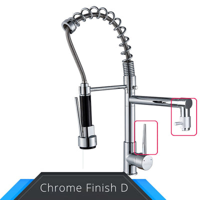 Spring Faucet Crane Tap With Dual Spout