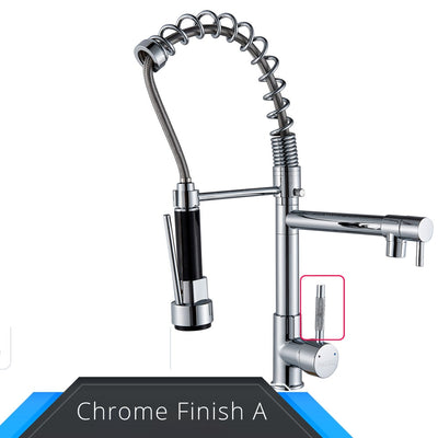 Spring Faucet Crane Tap With Dual Spout