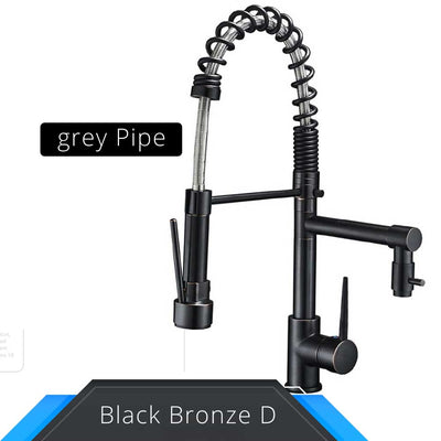 Spring Faucet Crane Tap With Dual Spout