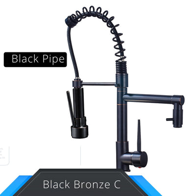 Spring Faucet Crane Tap With Dual Spout