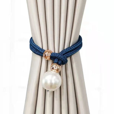 Hanging Pearl Curtain Tieback Clip