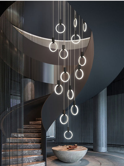 Halo Suspended Chandelier Lights