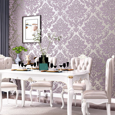 3D Textured Embossed Wallpaper