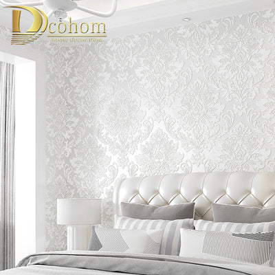 3D Textured Embossed Wallpaper