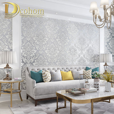 3D Textured Embossed Wallpaper