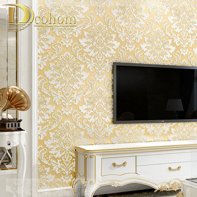 3D Textured Embossed Wallpaper