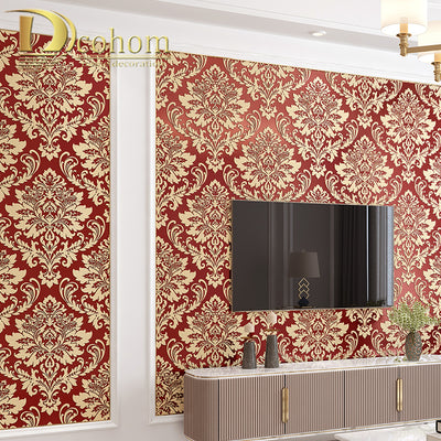 3D Textured Embossed Wallpaper