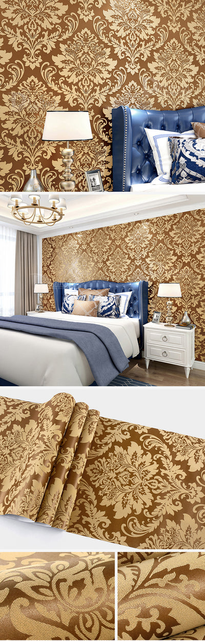 3D Textured Embossed Wallpaper