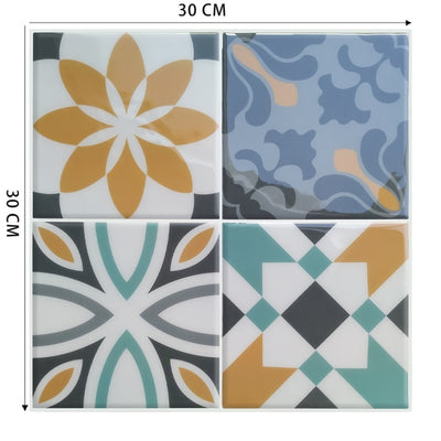 Self Adhesive Vinyl Mosaic Peel And Stick Tile Stickers