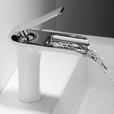 Hot & Cold Mixer Antique Waterfall Faucet