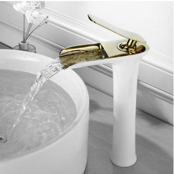 Hot & Cold Mixer Antique Waterfall Faucet