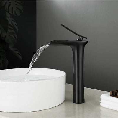 Hot & Cold Mixer Antique Waterfall Faucet