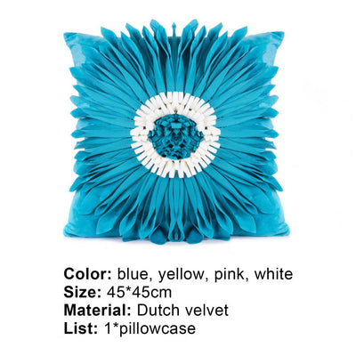 Flower Pillow Cover